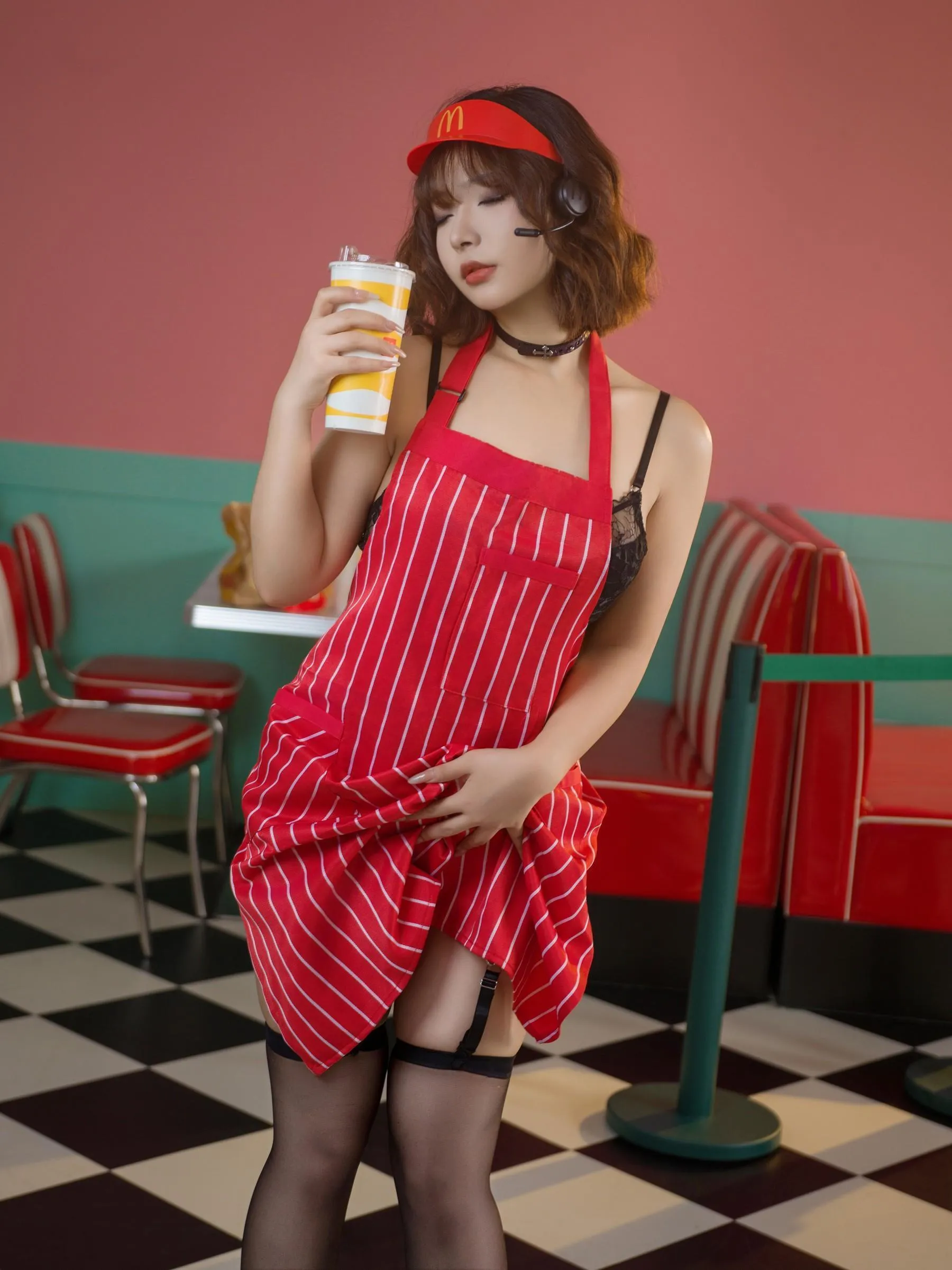 yuuhui玉汇 – NO.35 麦当劳的女服务员 [149P]插图8